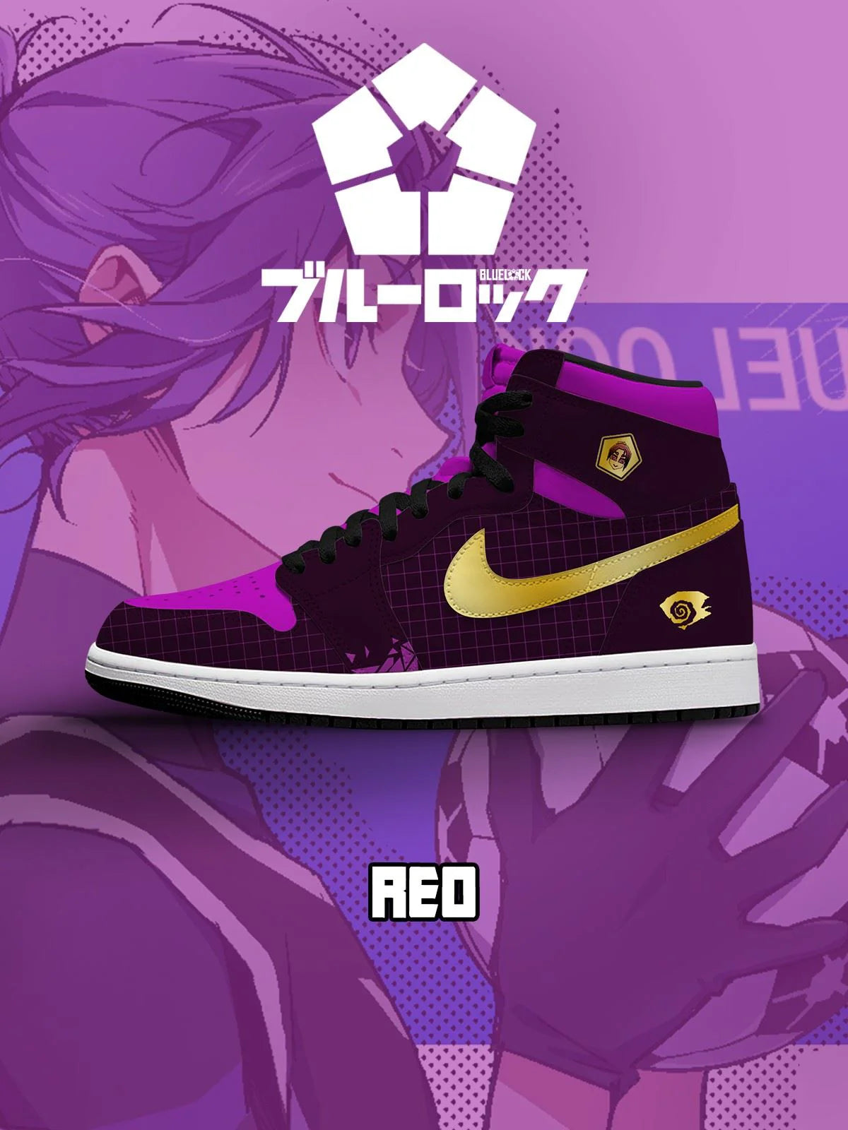 Reo Mikage Blue Lock Air Jordan 1